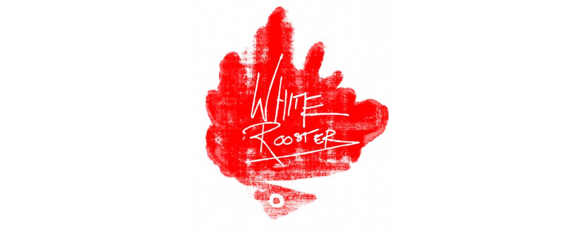 white rooster
